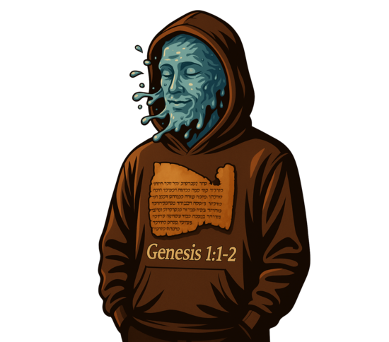 Unisex mikina - Genezis 1:1-2